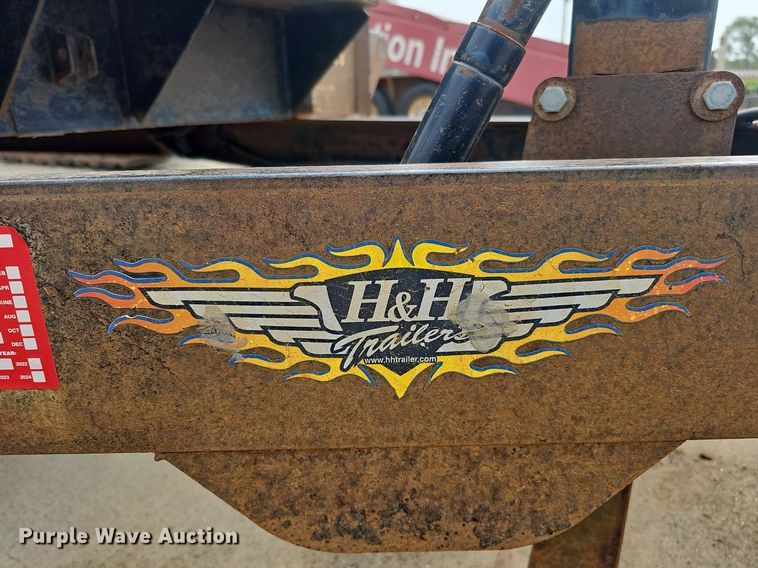 image for item DO2756 2016 H&H Trailers Speed Loader MX  equipment trailer