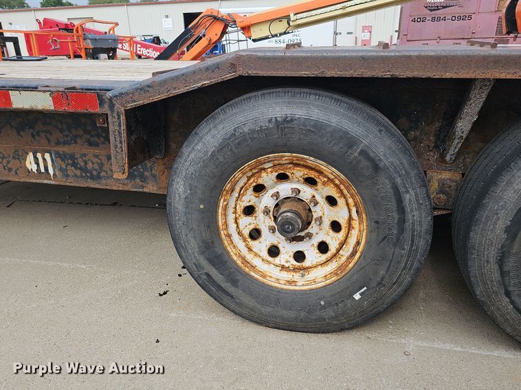 image for item DO2756 2016 H&H Trailers Speed Loader MX  equipment trailer