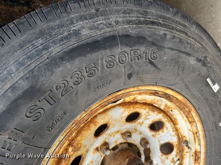 image for item DO2756 2016 H&H Trailers Speed Loader MX  equipment trailer