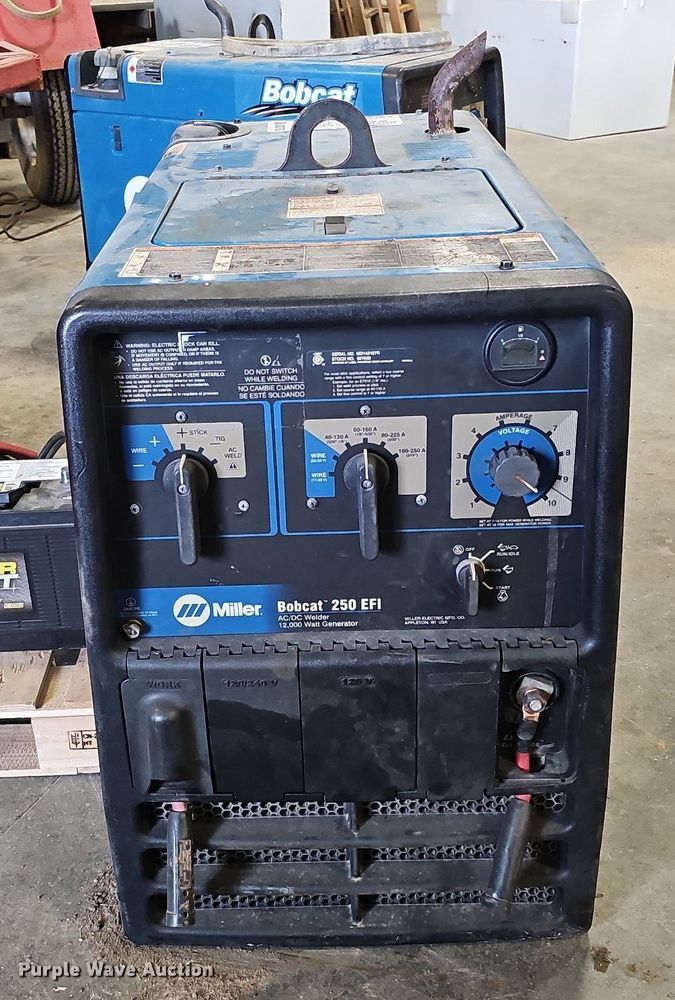 image for item DO2762 Miller Bobcat 250 EFI  welder/generator