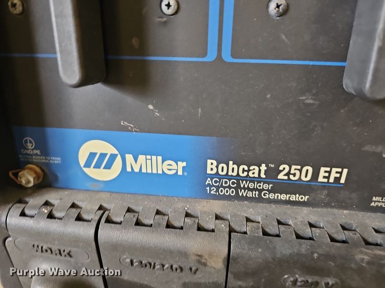 image for item DO2762 Miller Bobcat 250 EFI  welder/generator