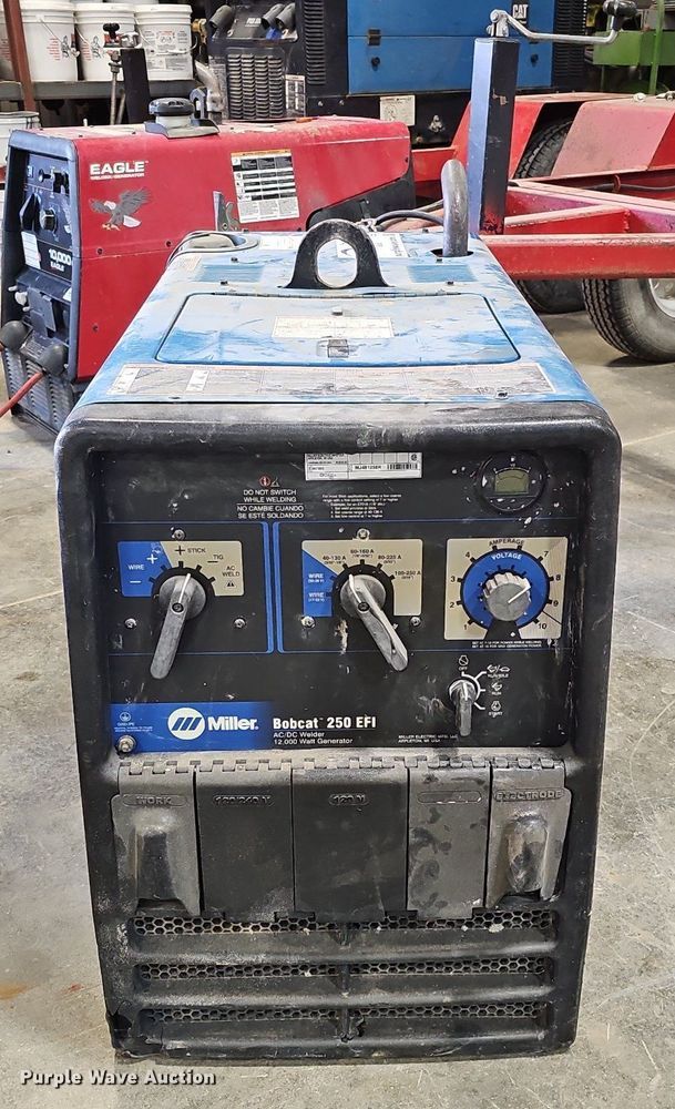image for item DO2763 Miller Bobcat EFI 250  welder/generator