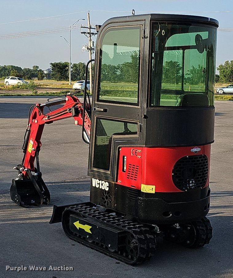 image for item DO2811 2023 Vicsec VC13C  mini excavator