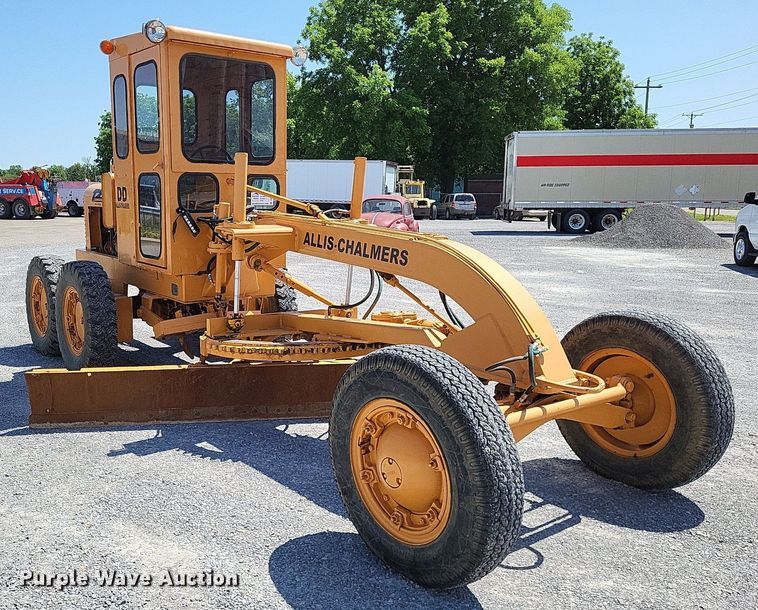 image for item DO3665 Allis Chalmers DD  rigid frame motor grader