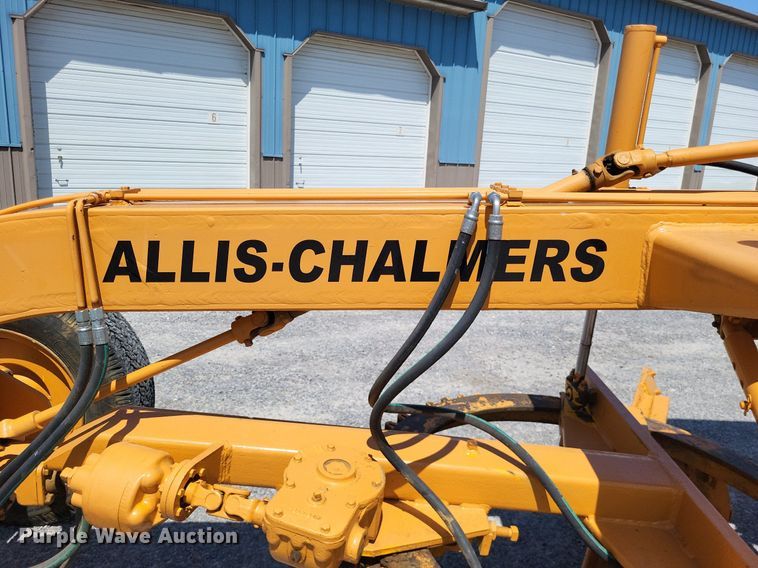 image for item DO3665 Allis Chalmers DD  rigid frame motor grader