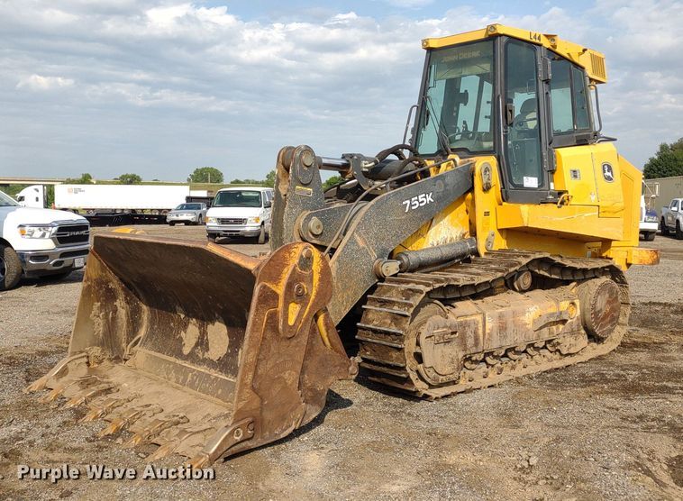 image for item DO5036 2012 John Deere 755k  track loader