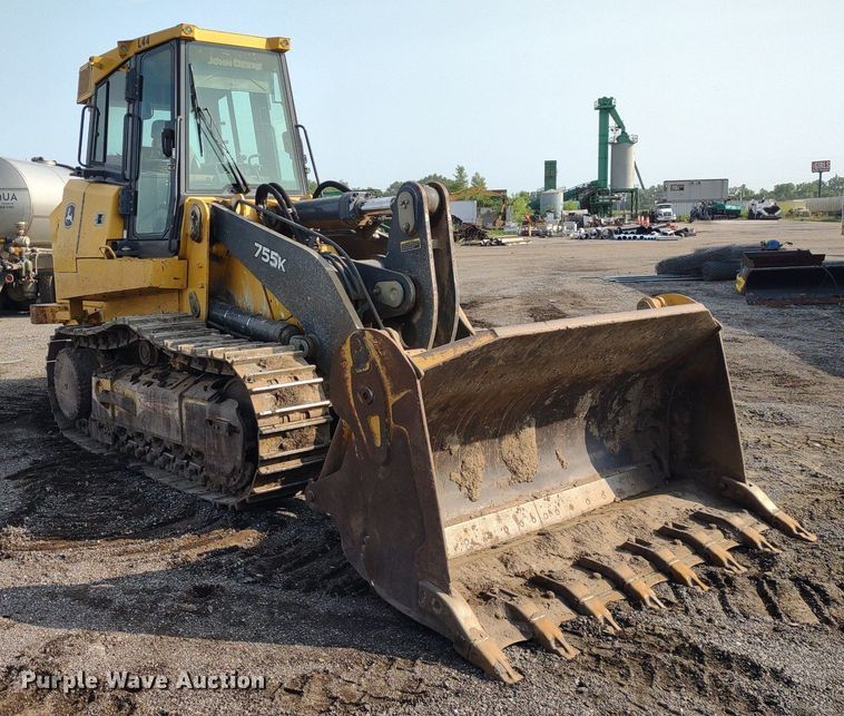 image for item DO5036 2012 John Deere 755k  track loader