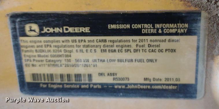 image for item DO5036 2012 John Deere 755k  track loader