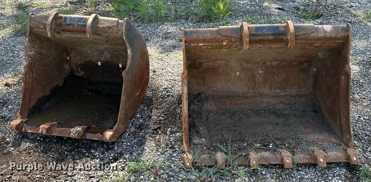 image for item DO5040 (2) Bobcat excavator buckets
