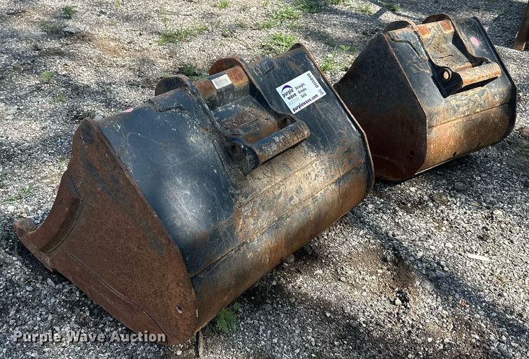 image for item DO5040 (2) Bobcat excavator buckets