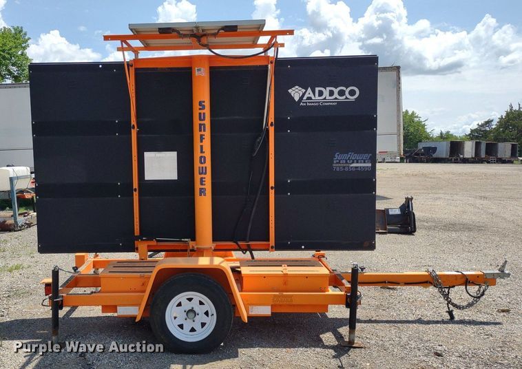 image for item DO5046 2012 Addco  message board trailer