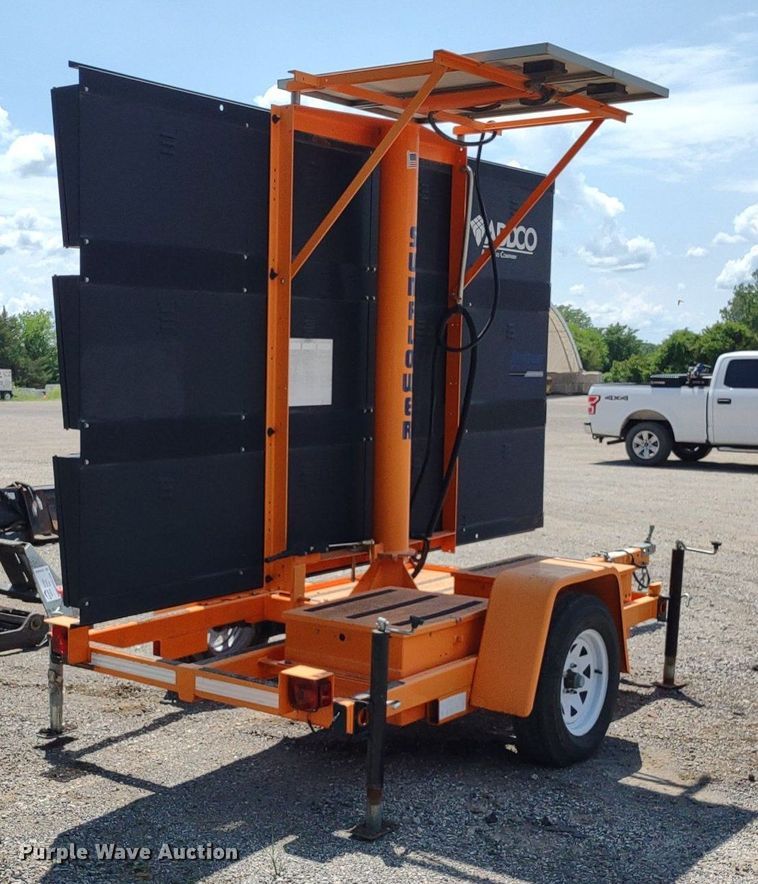 image for item DO5046 2012 Addco  message board trailer