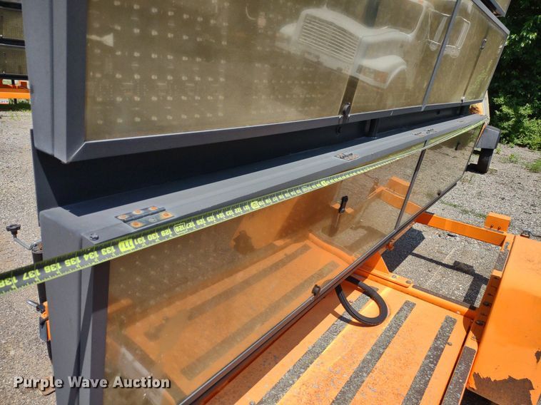 image for item DO5046 2012 Addco  message board trailer