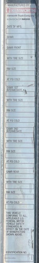 image for item DP0501 1996 Kenworth T800B  dump truck