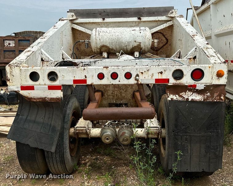 image for item DP3163 1998 Clement 3520BH  bottom dump trailer