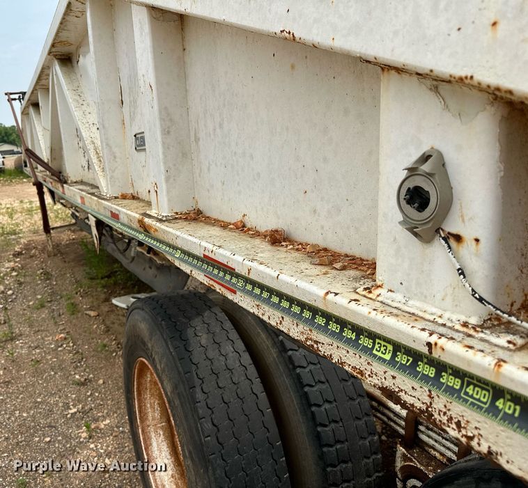 image for item DP3163 1998 Clement 3520BH  bottom dump trailer