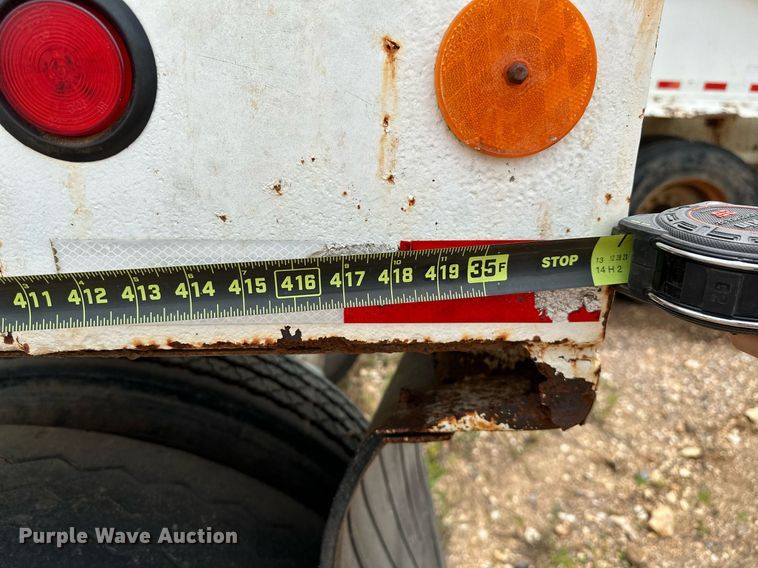 image for item DP3163 1998 Clement 3520BH  bottom dump trailer