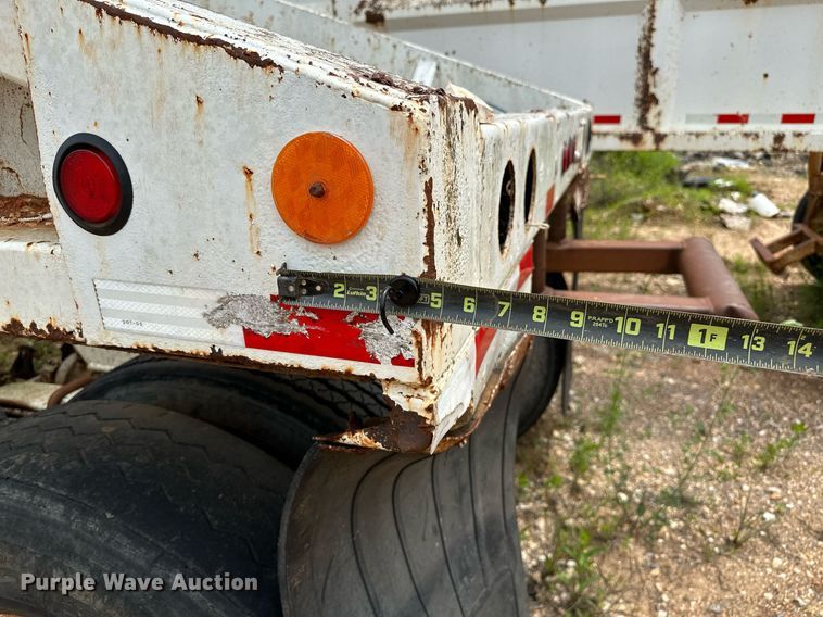 image for item DP3163 1998 Clement 3520BH  bottom dump trailer