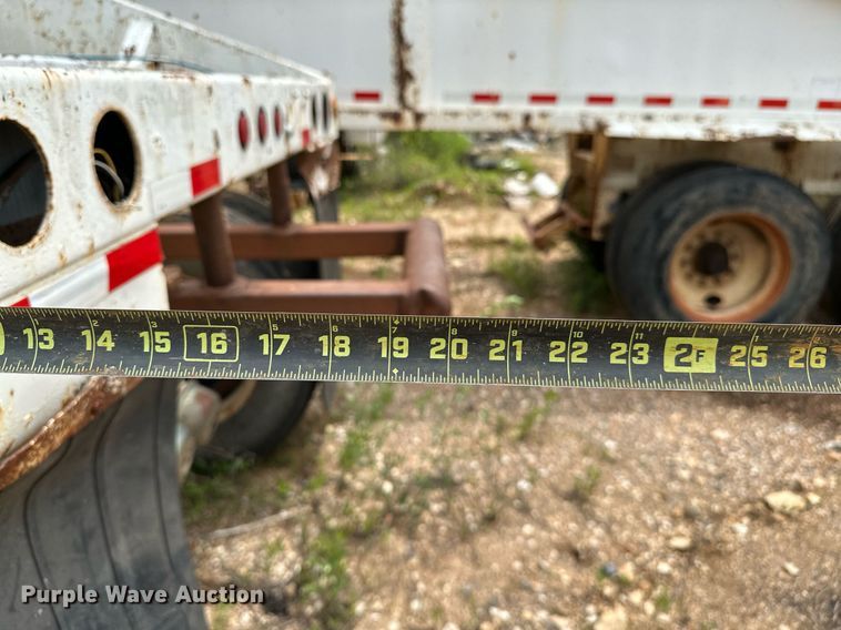 image for item DP3163 1998 Clement 3520BH  bottom dump trailer