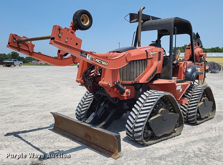 image for item DP5171 2012 Ditch Witch RT120 Quad  vibratory cable plow