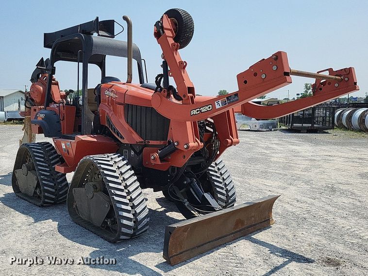 image for item DP5171 2012 Ditch Witch RT120 Quad  vibratory cable plow