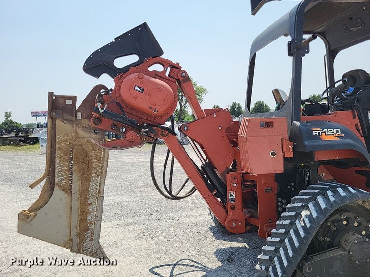 image for item DP5171 2012 Ditch Witch RT120 Quad  vibratory cable plow