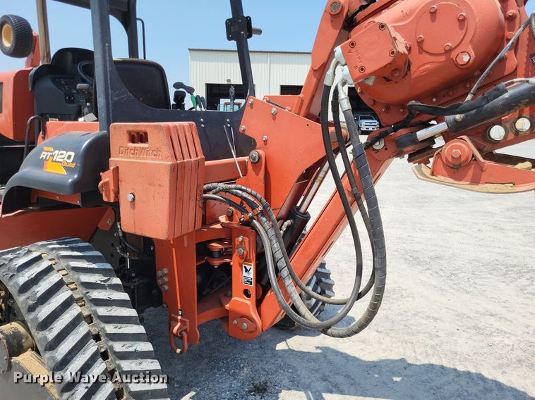 image for item DP5171 2012 Ditch Witch RT120 Quad  vibratory cable plow
