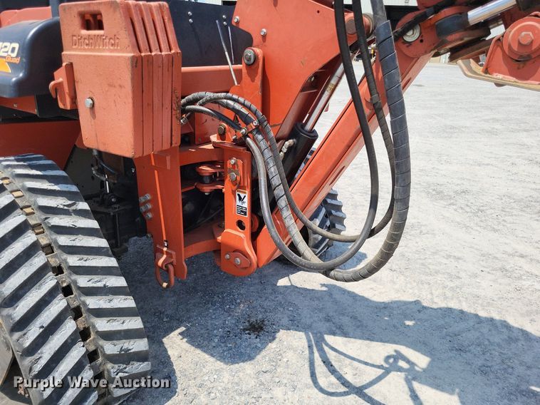 image for item DP5171 2012 Ditch Witch RT120 Quad  vibratory cable plow