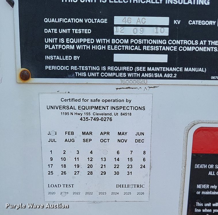 image for item DP5173 2011 Ford F550 Super Duty  bucket truck