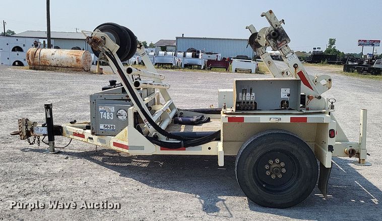 image for item DP5174 2015 Larson 5620  reel trailer