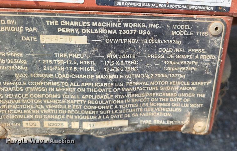 image for item DP5175 2011 Ditch Witch FX30  vacuum excavator