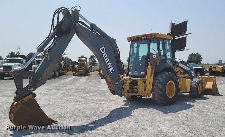 image for item DP5177 2010 John Deere 710J  backhoe