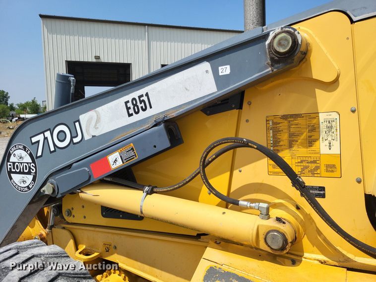 image for item DP5177 2010 John Deere 710J  backhoe