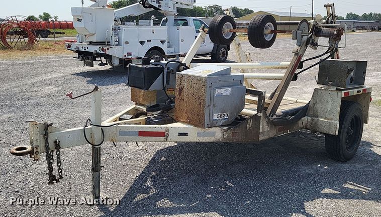 image for item DP5178 2015 Larson  reel trailer