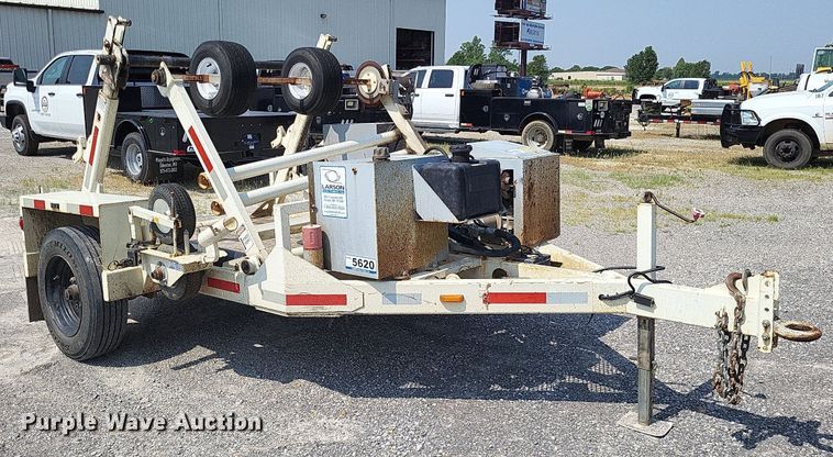 image for item DP5178 2015 Larson  reel trailer