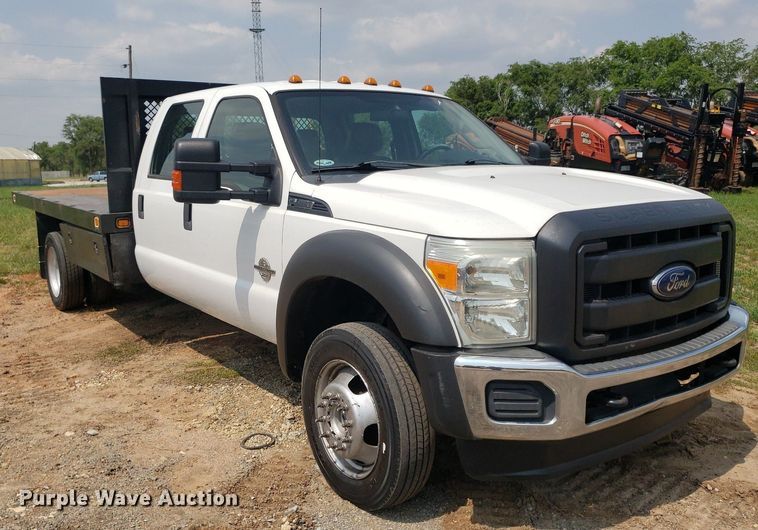 image for item DP7942 2016 Ford F450 Super Duty  Crew Cab flatbed truck