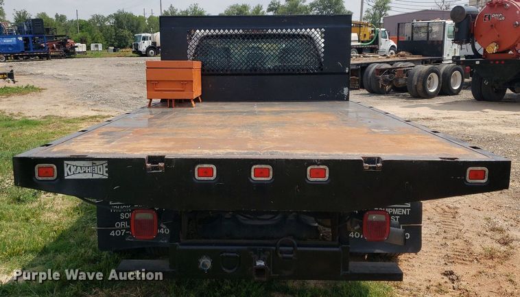 image for item DP7942 2016 Ford F450 Super Duty  Crew Cab flatbed truck