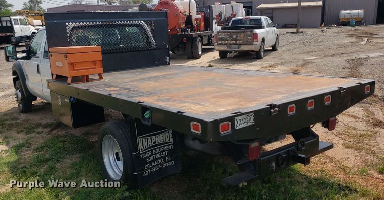 image for item DP7942 2016 Ford F450 Super Duty  Crew Cab flatbed truck