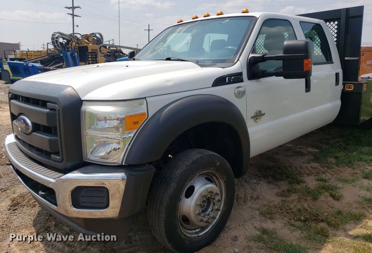 image for item DP7942 2016 Ford F450 Super Duty  Crew Cab flatbed truck