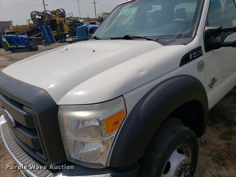 image for item DP7942 2016 Ford F450 Super Duty  Crew Cab flatbed truck