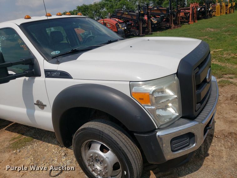 image for item DP7942 2016 Ford F450 Super Duty  Crew Cab flatbed truck