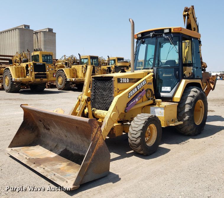 image for item DP8013 1996 John Deere 310D  backhoe