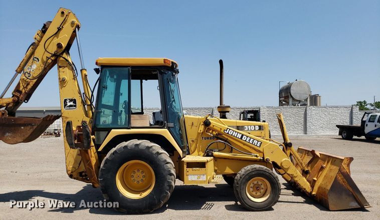 image for item DP8013 1996 John Deere 310D  backhoe