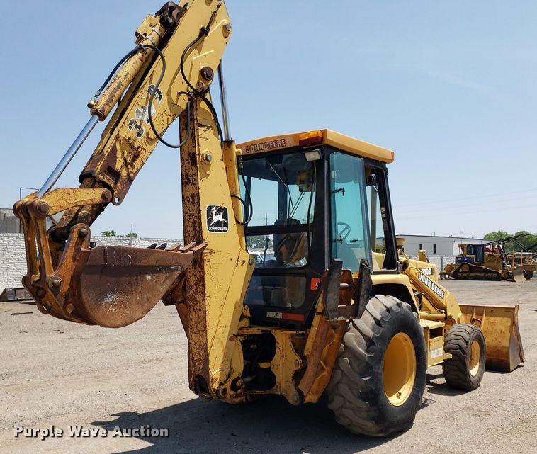image for item DP8013 1996 John Deere 310D  backhoe