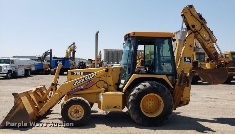 image for item DP8013 1996 John Deere 310D  backhoe