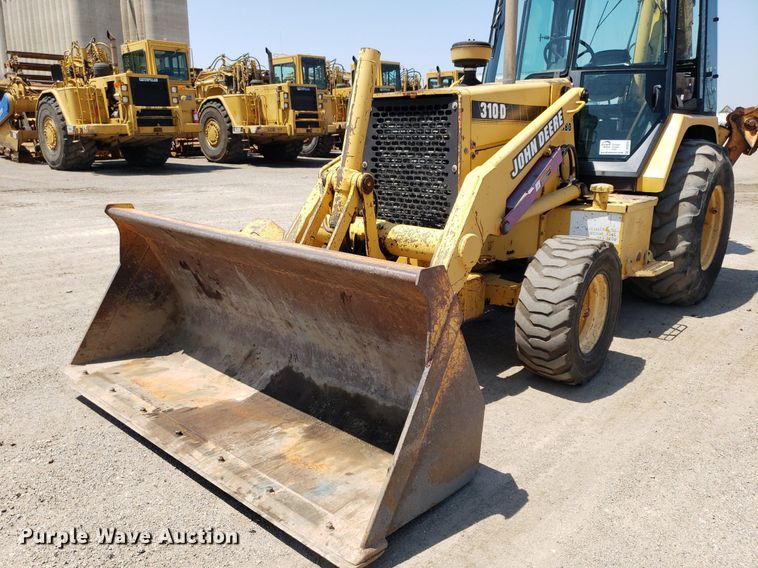 image for item DP8013 1996 John Deere 310D  backhoe