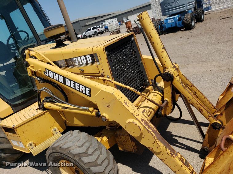 image for item DP8013 1996 John Deere 310D  backhoe