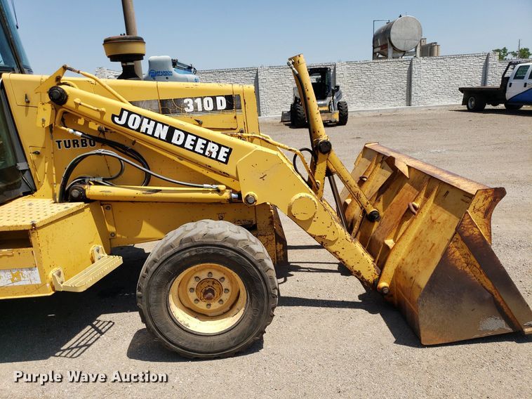 image for item DP8013 1996 John Deere 310D  backhoe