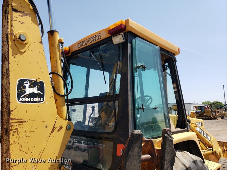 image for item DP8013 1996 John Deere 310D  backhoe