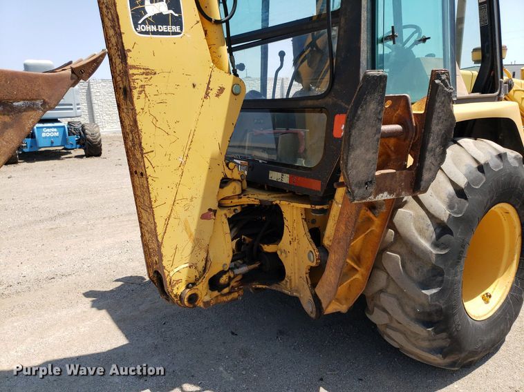 image for item DP8013 1996 John Deere 310D  backhoe